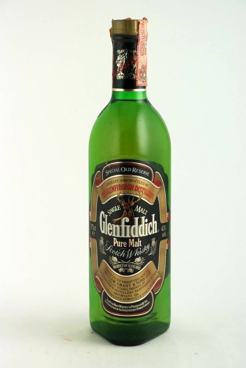 Glenfiddich Special Old Reserve Bot.80's 43% OB - Products