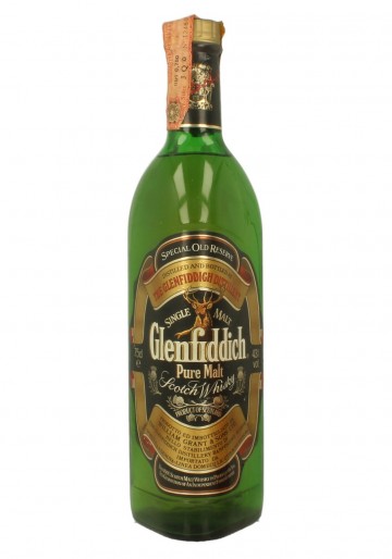 GLENFIDDICH Special Old Reserve Bot.80's 43% OB