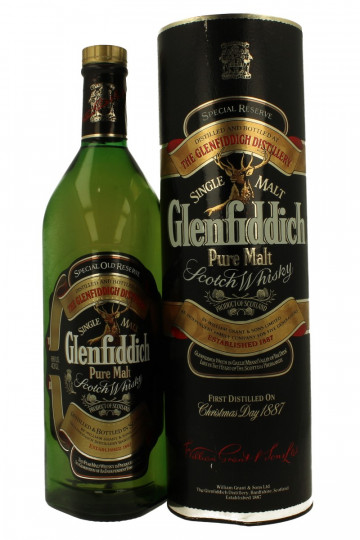 GLENFIDDICH Special Old Reserve BOTTLED IN THE  90'S EARLY 2000 100CL 43%