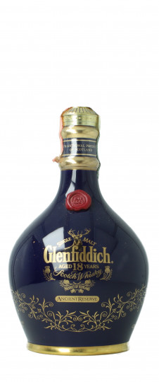 Glenfiddich Speyside  Scocth Whisky 18yo Bot.90's 70cl 43% OB - Ceramic Ancient Reserve