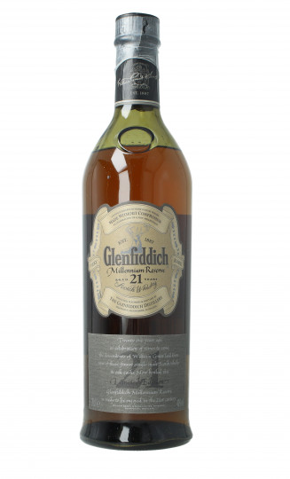 Glenfiddich Speyside  Scotch Whisky 21 Year Old 70cl 40% OB- Millennium Reserve