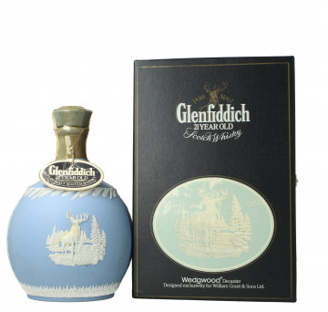 Glenfiddich Speyside  Scotch Whisky 21 Years Old 75cl 43% ob- Old Wedgwood Ceramic