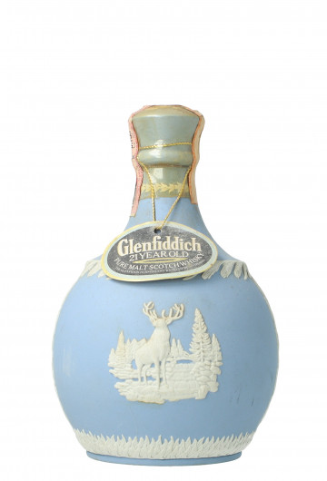 Glenfiddich Speyside  Scotch Whisky 21 Years Old 75cl 43% ob- Old Wedgwood Ceramic kg 1.185