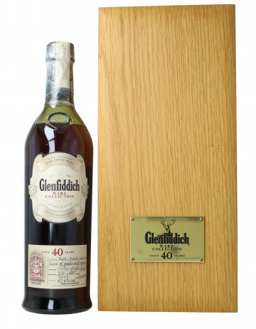 Glenfiddich Speyside  Scotch Whisky 40 Year Old 70cl 43.6% Ob-