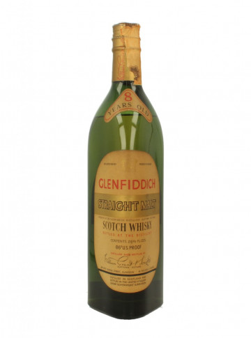 Glenfiddich Speyside  Scotch Whisky 8 year old Bot.60/70's 86°proof OB-Straight Malt