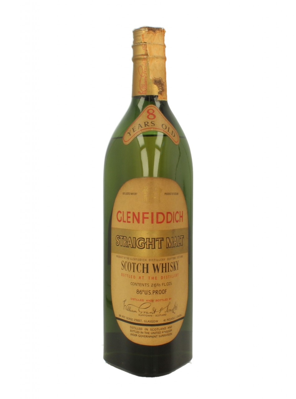 Glenfiddich Speyside Scotch Whisky 8 year old Bot.60/70's 86°proof