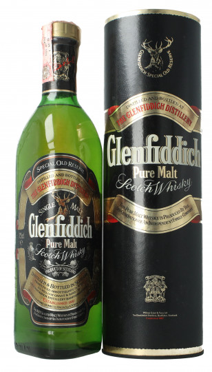 Glenfiddich Speyside  Scotch Whisky - Bot.70's-80's 75cl 43% OB- Pure Malt