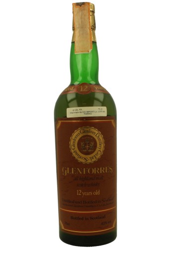 GLENFORRES all Highland Malt 12yo Bot.80's 43% Glenforres Distilleris