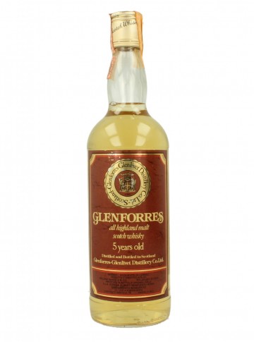 GLENFORRES Highland Malt 5yo Bot.80's 75cl 43% Glenforres Distilleris