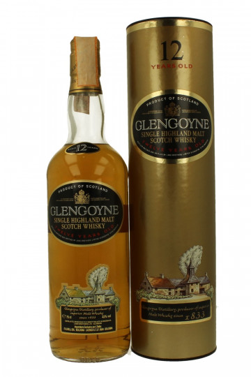 GLENGOYNE 12 years Old - Bot.70-80's 75cl 43% OB-