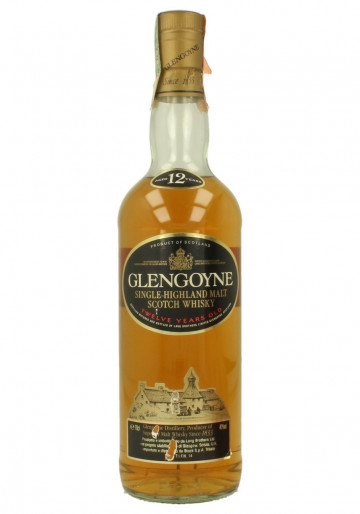 GLENGOYNE  12 YO 70   CL 40 % BAD LABEL