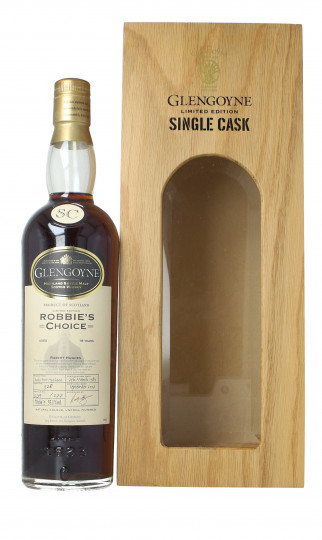 Glengoyne Highland  Scotch Whisky 1989 2007 70cl 55.1% OB-Signed