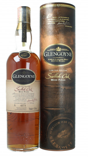 Glengoyne Highland  Scotch Whisky 70cl 53.5% OB- Scottish Wood