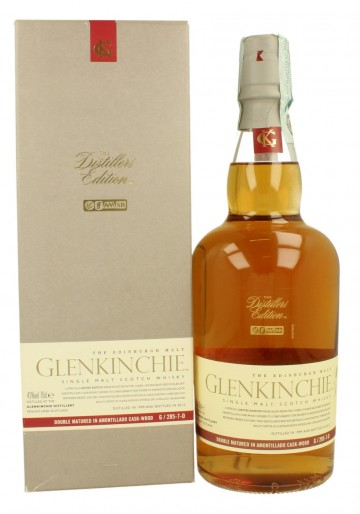 GLENKINCHIE 1999 2012 70 CL 43% DOUBLE MATURED 