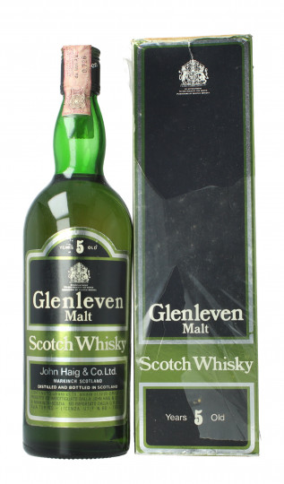 Glenleven  Malt Scotch Whisky 5  year old - Bot. in The 70's 75cl 40% OB -John Haig
