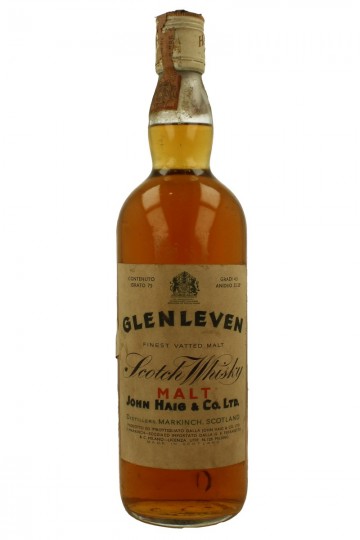 GLENLEVEN Vatted Malt 8yo Bot.early 70's 75cl 43% John Haigh & Co.