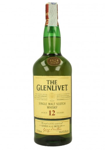 GLENLIVET 12yo 12 Bot.90's 100cl 40% OB