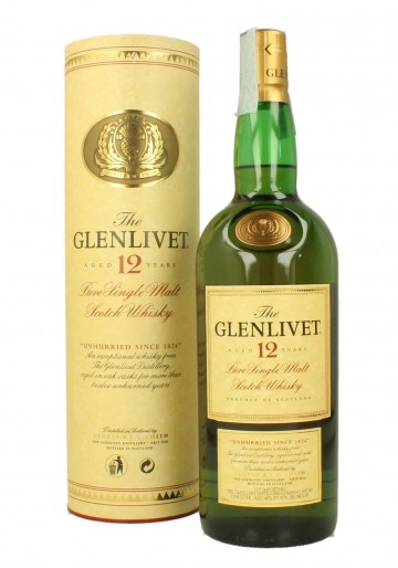 GLENLIVET 12yo Bot.2000's 70cl 40% OB - USA import