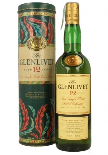 GLENLIVET  12yo Bot.90's 70cl  40% OB