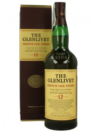 GLENLIVET 12yo Bot.circa 2000 75cl 40% OB - French Oak finish - U.S Imp.