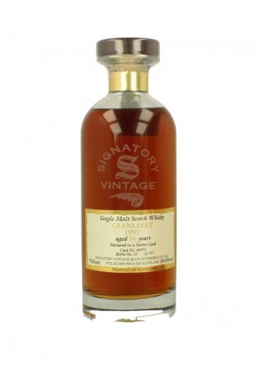 GLENLIVET 16yo 1997 70cl 59% Signatory  - Sherry #48050