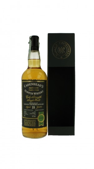 GLENLIVET 18 years old 1996 2015 70cl 53.7% Cadenhead's - Authentic Collection