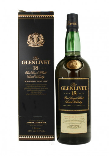 GLENLIVET 18yo Bot.90/00's 100cl 43% OB