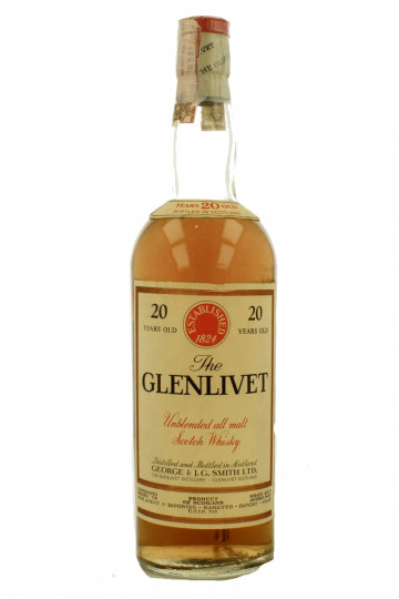 GLENLIVET 20 Years Old - Bot. in The 70's 75cl 45.7% OB-
