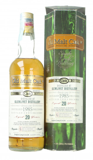 GLENLIVET 20yo 1985 2005 50% Douglas Laing - OMC - 331 bottles