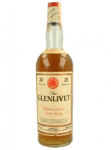 GLENLIVET 20yo Bot.circa 1970 75cl 45.7% OB - Baretto Imp.