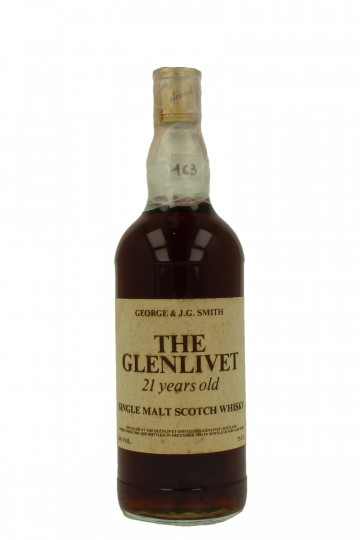 GLENLIVET 21 Years Old 1960 1981 75cl 54% NADI FIORI (intertrade)