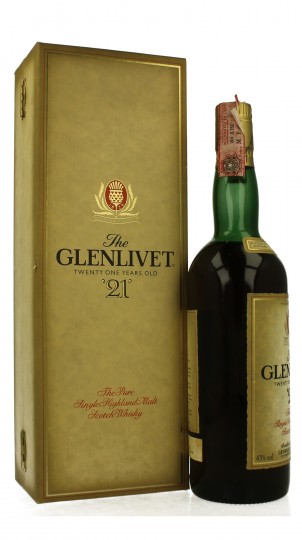 GLENLIVET 21yo 10 Bot.80's 43% OB - Sherry