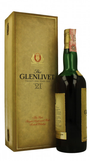 GLENLIVET 21yo Bot.80's 70cl 43% OB