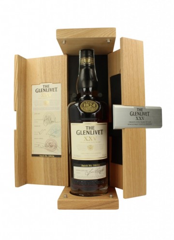 GLENLIVET 25yo 25 43% OB  - Batch #0910A