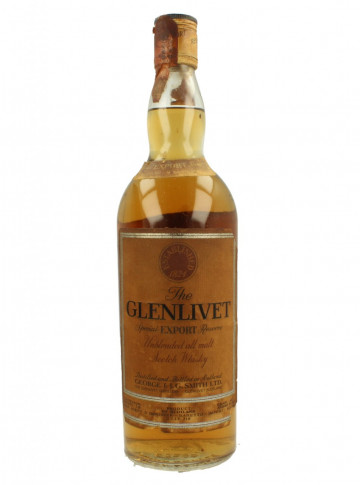 GLENLIVET Export Bot.60/70's 43% OB - Baretto Imp.