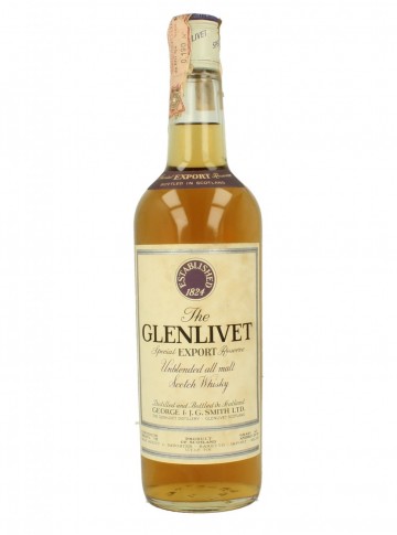 GLENLIVET Export Bot.early 70's 43% OB