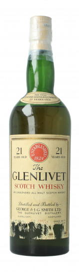 Glenlivet Speyside  Scotch Whisky 1948 75cl 45.7% OB -low level