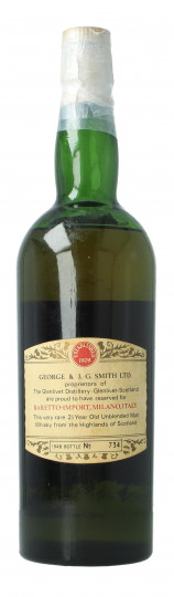 Glenlivet Speyside  Scotch Whisky 1948 75cl 45.7% OB -low level