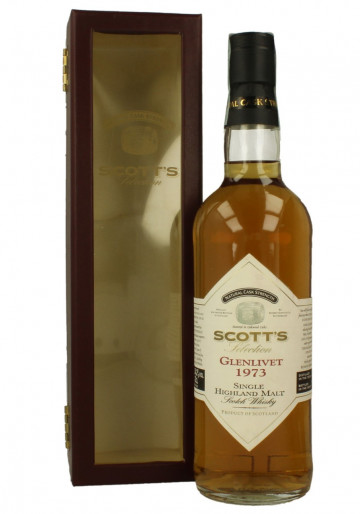 Glenlivet Speyside  Scotch Whisky 1973 1996 70cl 54.2% Scott's Selection
