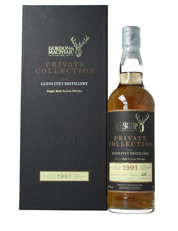 Glenlivet Speyside Scotch Whisky 1991 70cl 54.4 % Gordon MacPhail  -private collection