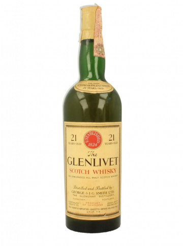 Glenlivet Speyside  Scotch Whisky 21 year old 1948 75cl 45.7% OB