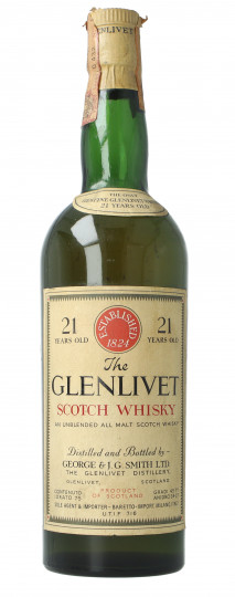 Glenlivet Speyside  Scotch Whisky 21 year old 1948 75cl 45.7% OB