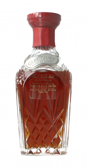 Glenlivet Speyside Scotch Whisky 21 year old - Bot.70's-80's 75cl 43% Decanter