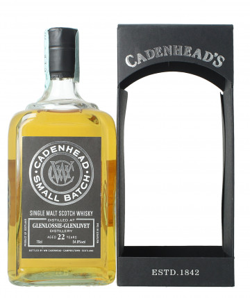 GLENLOSSIE 22 Years old 1993 2017 70cl 54.8% Cadenhead's - Small Batch