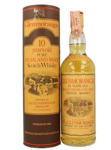 GLENMORANGIE 10yo Bot.80's 75cl 43% OB