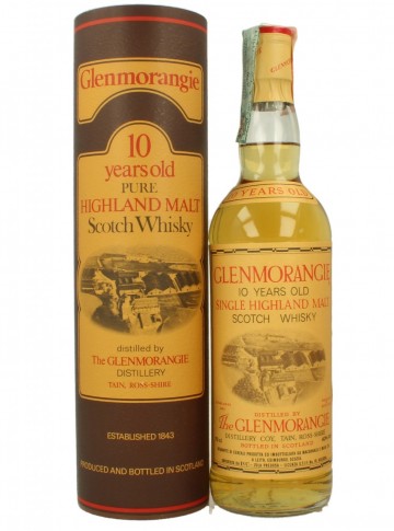 GLENMORANGIE 10yo Bot.early 90's 70cl 40% OB - INC Imp.