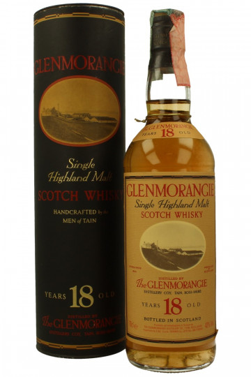 GLENMORANGIE 18yo Bot.early 90's 70cl 43% OB - F. & C. Imp.