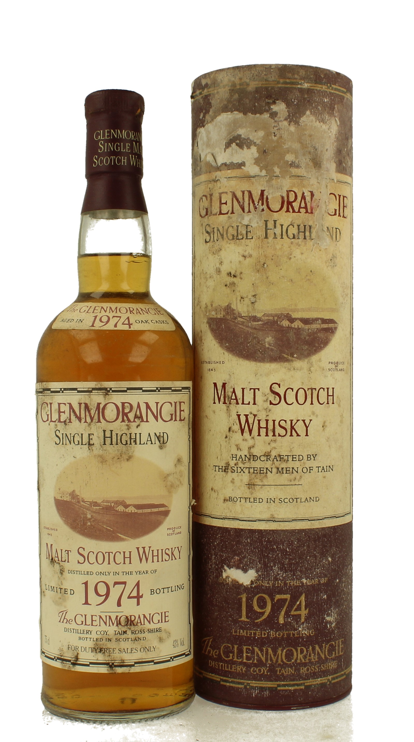 GLENMORANGIE 1974 70cl 43% limited edition - Products - Whisky