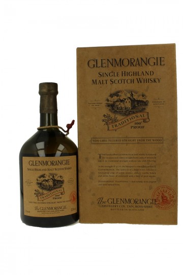 GLENMORANGIE Bot.Late 90's early 2000 100cl 57.2% OB -Traditional 100 Proof