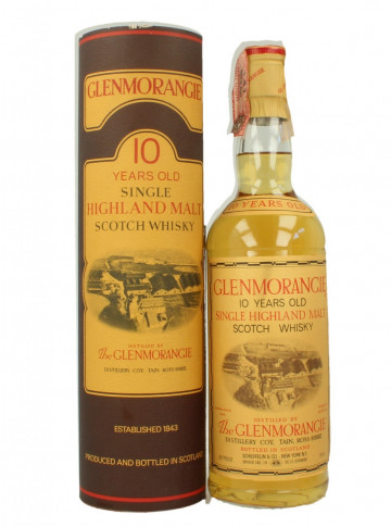 Glenmorangie Highland  Scotch Whisky 10yo Bot.90's 75cl 86°proof OB - Shieffeling & Co. New York